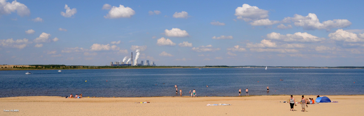 Barwälder See Blickrichtung Kraftwerk