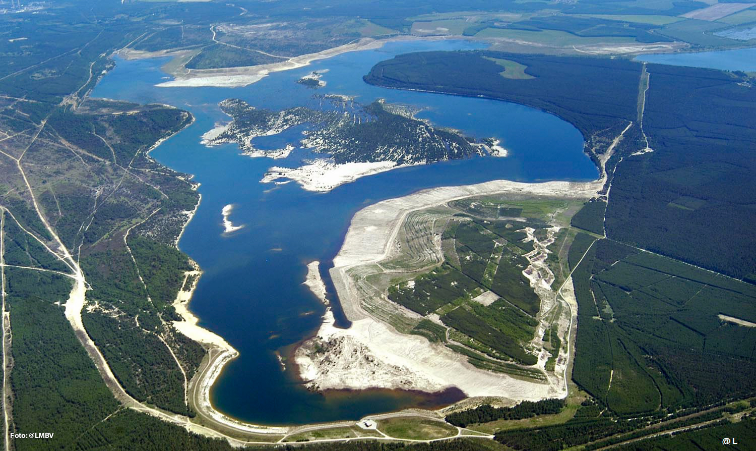 Künftiges Speicherbecken Lohsa II