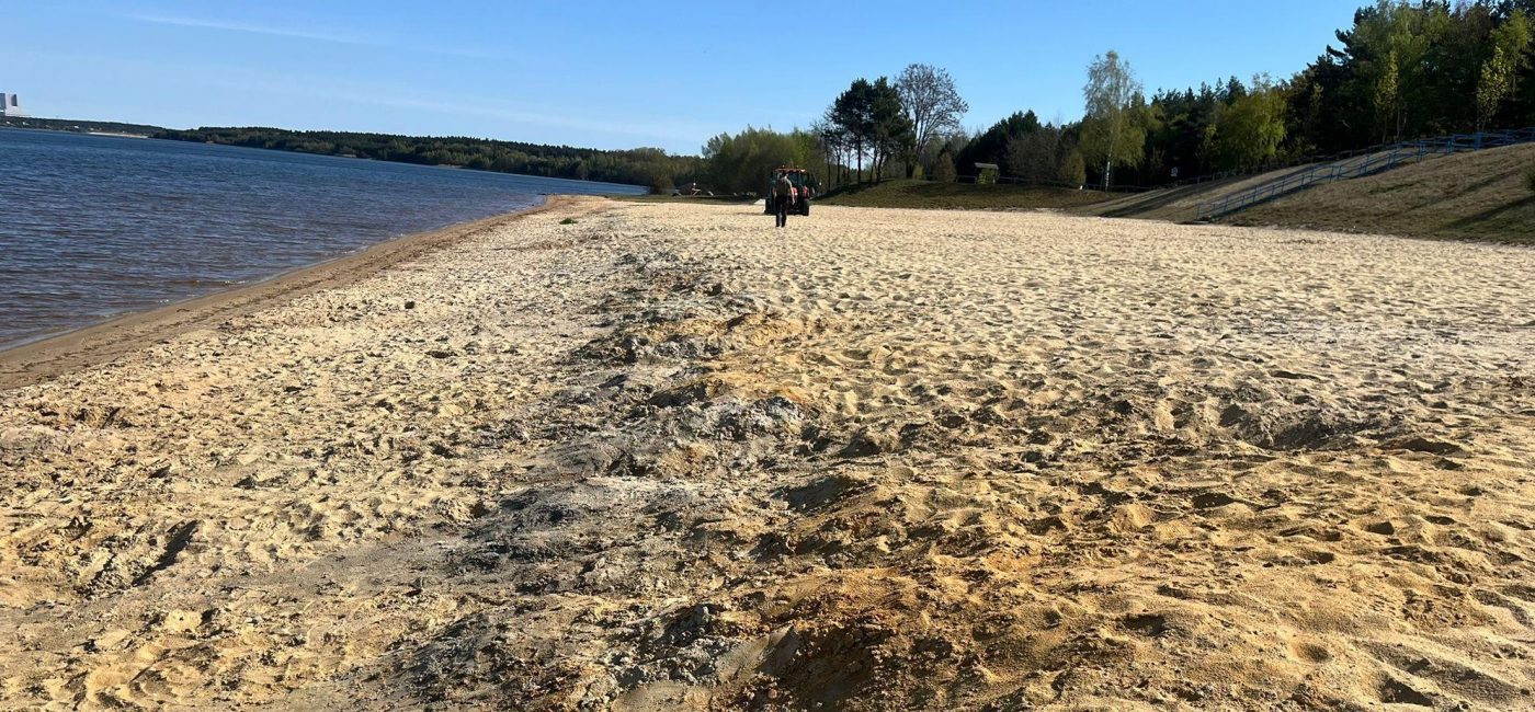Strandgrundreinigung Bärwalder See