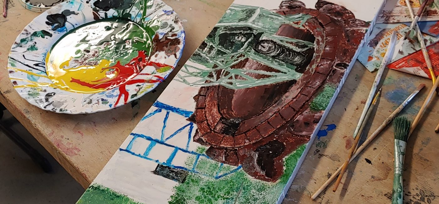Neues Kunstwerk für Koschendamm